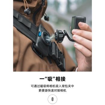 適用dji大疆gopro運動相機磁吸快拆揹包夾action5pro胸前揹包固定支架影石insta360ace pro 2 action 5 4配件
