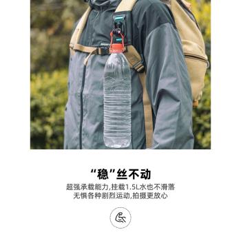 適用影石Insta360 one x4 x3 x2揹包夾360全景運動相機雙肩包肩帶胸前固定支架第一視角配件