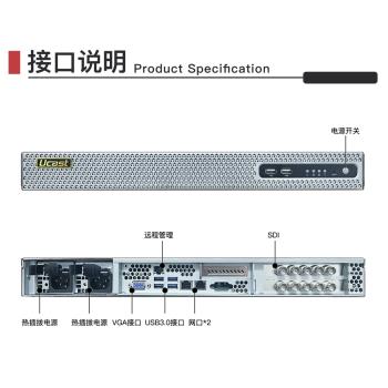 Ucast u727 5G多網聚合網路聚合影片接收伺服器解碼器編碼器