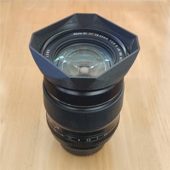 自制適用富士FUJINON XF 16-55mm 1:2.8 R LM WR 一代鏡頭遮光罩