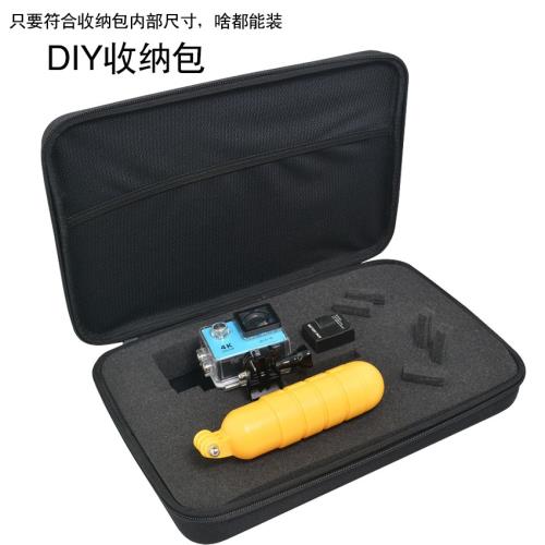 DIY適用GoPro DJI大疆Action1運動相機防水收納包出行防潮抗摔便攜收納盒HERO12/11/10/9/8/7保護套配件