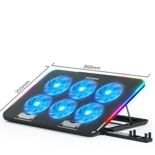 RGB Laptop Cooling Pad Gaming Laptop Cooler 筆記本散熱風扇