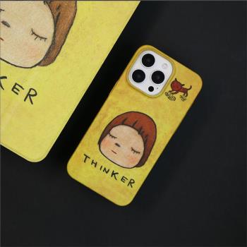 冥想菲林二合一全包iPhone16/15/14蘋果手機殼15/16promax防摔11/12pro15/16pro保護殼13/14/12/13mini