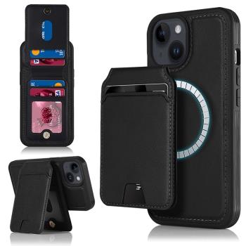 卡包magsafe磁吸適用蘋果16promax手機殼15plus無線充電帶支架iPhone13/12/11Pro高階感14pro商務xsmax保護套
