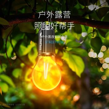 USB充電燈泡應急照明燈家用節能夜市擺攤地攤燈戶外超亮led露營燈停電應急照明燈