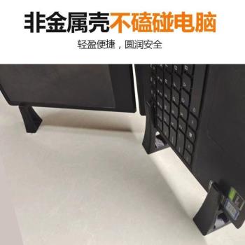 通用支架支架宿舍筆記本電腦專用支架側立側屏桌面筆記本辦公支架