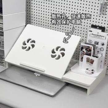 搭筆記本支架可電腦可神器調節架宿舍桌面架子折疊桌散熱增高
