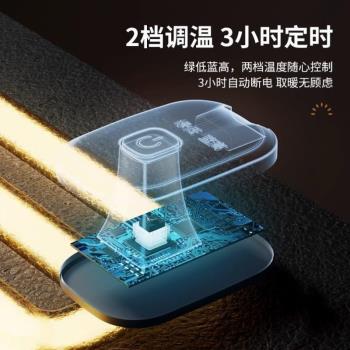 暖女生發熱桌墊可愛高顏值墊加熱辦公室鍵盤桌墊滑鼠墊usb墊子加