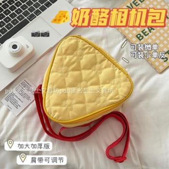 立得保護套乳酪拍收納防撞ins斜挎包創意單肩包相機包收納袋可愛