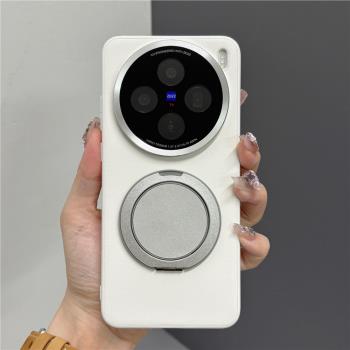 360支點殼適用VIVOX200Ultra手機殼pro新款x100spro真皮手感保護套鏡頭全包防摔磁吸支架素皮超薄高階感mini