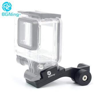 BGNing運動相機配件摩托車後視鏡雲臺支架適用GoPro9/87山狗360等