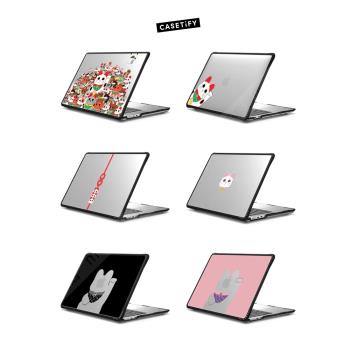 CASETiFY招財貓系列適用於蘋果MacBook Pro13/14/15/16寸電腦筆記本保護殼Air防摔套2022-2025款卡通可愛幸運