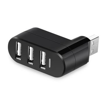 sunreed源欣USB分線器筆記本旋轉USB擴充套件介面集線器電腦高速usbHU
