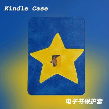 星星修狗適用kindle7代電子書保護套kpw123軟殼958全包防摔帶休眠