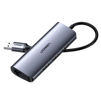 綠聯網線轉介面轉換器usb3.0千兆寬帶轉rj45有線網絡卡拓展塢接頭臺