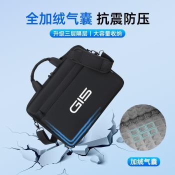 適用Dell戴爾遊匣g15筆記本15.6英寸電腦包g7/G16手提靈越14/16pro防震14寸單肩手提包G3/G5防水大容量斜挎包