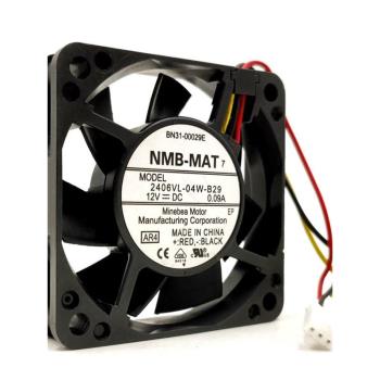 NMB全新靜音6015CM 2406VL-04W-B29 DC12V 0.09A軸流散熱風扇3線
