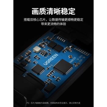 綠聯Typec轉VGA轉換器手機筆記本電腦平板連線電視顯示器投影儀電腦轉接頭口高畫質線