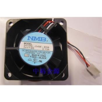 全新原裝NMB6025 2410NL-04W-B59電腦筆記本裝置24V散熱風扇0.13A