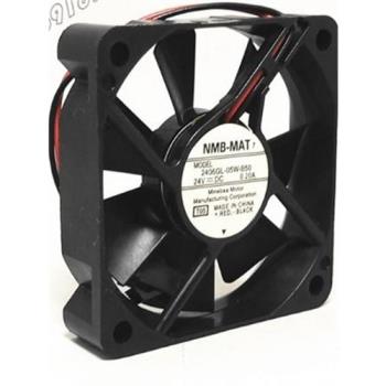 NMB新品2406GL-05W-B50/59 24V 0.2A 6CM 6015兩線變頻器風扇耐用