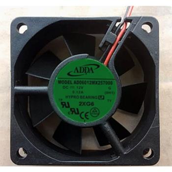 AD06012MX257000全新原裝ADDA 6025 DC12V 0.12A 6CM釐米散熱風扇