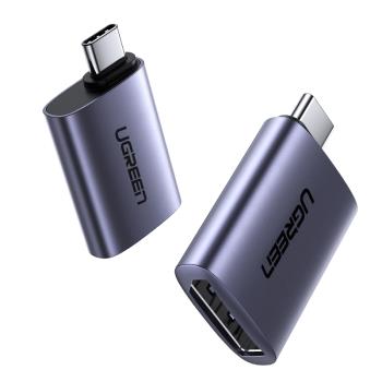 綠聯typec轉dp接頭usb-c轉換器displayport同屏4K高畫質144hz顯示器