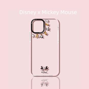 【Disney正版】適用iphone16手機殼新款迪士尼米奇蘋果15pro透明16矽膠16promax防摔15pro高階感12女款XS米奇