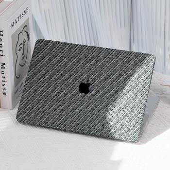 Macbook筆記本保護殼M4晶片蘋果Pro14電腦16秸稈紋A2779外殼m3保護套A2681配件Air15輕薄PU皮13.6套A2337