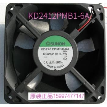 全新SUNON建準KD2412PMB1-6A.GN 8025 24V 1.7W線變頻器散熱風扇