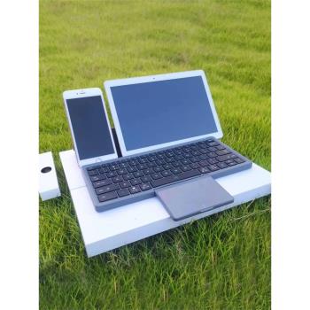 無線藍牙鍵盤折疊妙控觸摸板鍵盤靜音ipad手機平板筆記本電腦通用
