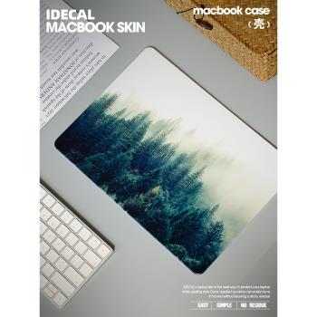 原色工場電腦貼膜適用於MacBook全系pro15/air13.3寸可愛女生粉嫩外殼貼膜pro1416M1機身保護殼花紋pro13