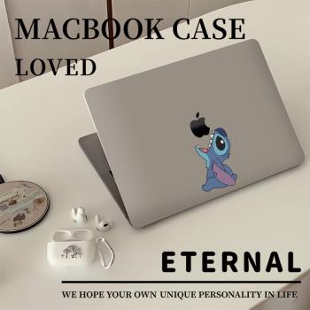 適用於2024新款蘋果筆記本MacBook Air13/14電腦保護殼Pro16系列保護套15寸A2442電腦殼M3輕軟M1全包電腦外殼