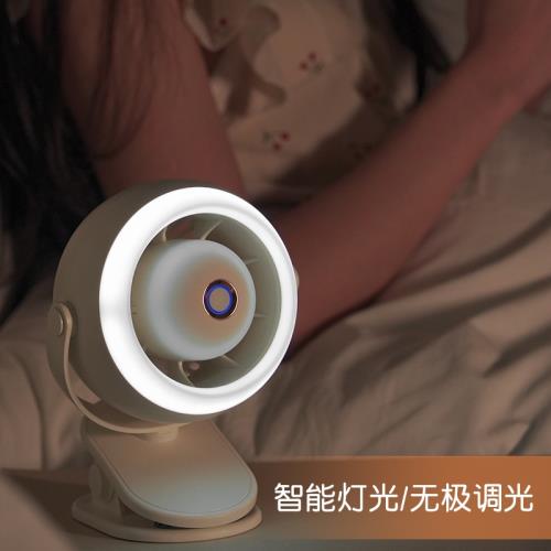 泡泡渦輪趣味桌夾兩用風扇萌趣嬰兒車逛街大風力夾子扇辦公桌面扇