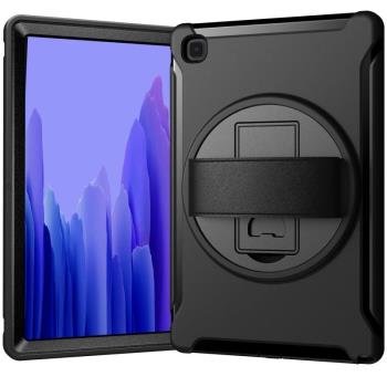 適用Samsung SM-T500皮套三星TAB A7 10.4英寸SM-T505C旋轉保護殼手託保護套外殼