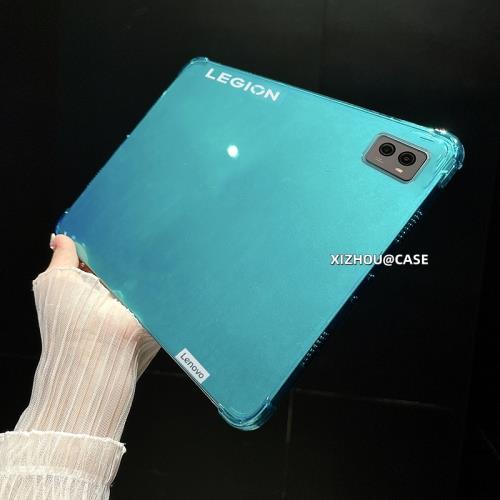 2025四角氣囊聯想拯救者y700平板殼透明硅膠小新padpro全包保護m10玫紅啟天k10pro散熱8.8寸黑m8游戲plus軟套