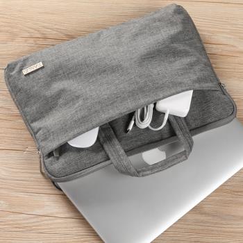 適用蘋果聯想戴爾macbook筆記本電腦包手提小米air女小新air13pro13.3寸14男17華碩15.6潮7000微軟惠普內膽包