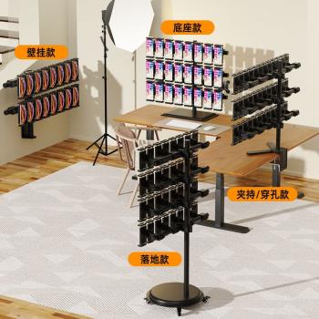 DIY多屏手機落地移動手機支架新品間裝置手機組拼接架平板支架