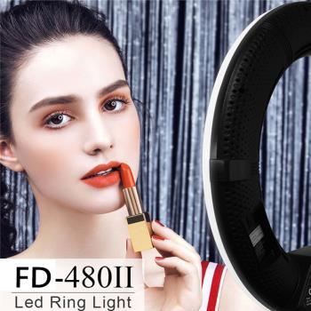 影多寶FD-480II18寸新品LED補光燈手機支架拍照美光燈攝影環形燈