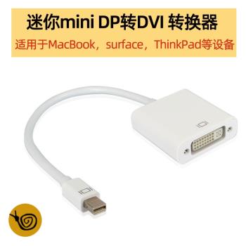 mini dp轉dvi主動式轉換器迷你雷電介面displayport轉hdmi多屏轉