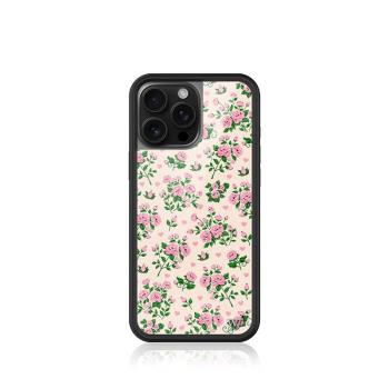 Wildflower甜蜜約定蘋果16Pro手機殼適用iPhone15/14//13/12Pro/Max/plus滿屏玫瑰保護套矽膠防摔歐美時尚
