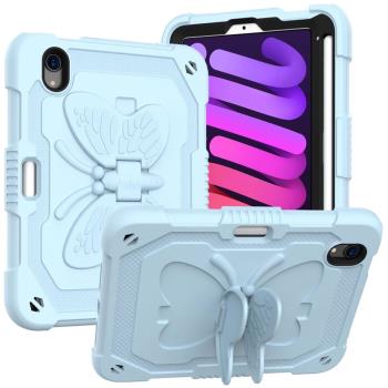 適用蘋果iPad mini6矽膠皮套平板電腦Case保護外殼卡通支架Cover