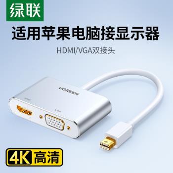 綠聯Mini dp轉hdmi蘋果電腦轉換器mac筆記本雷電口接顯示器電視機