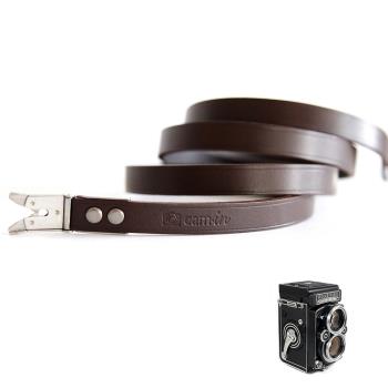 cam-in 義大利植鞣牛皮Rolleiflex祿來相機背帶 真皮肩帶 cam3363