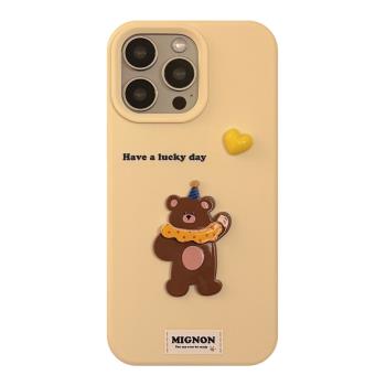【立體愛心動物】適用蘋果16promax手機殼iPhone15pro矽膠14plus全包13pm防摔12por新款ip11卡通ins風小眾女
