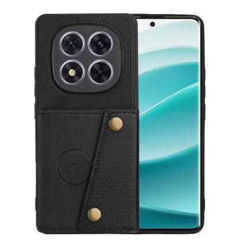 紅米Note14Pro+手機殼放卡包零錢創意車載磁吸款男女RedmiNote14保護套插卡槽軟公交門禁銀行卡商務簡約個性