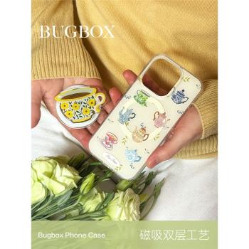 BUGBOX雙層矽膠保護套ins蘋果