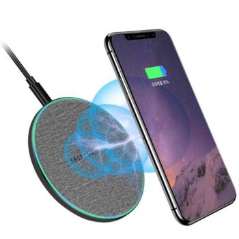 適用於LG V60 ThinQ v40 v35 G9 G8X G7無線充電器圓形充電器底座