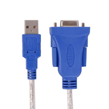 Z-TEK力特usb轉rs232串列埠線母頭usb線DB9孔轉換器PL2303晶片ZE719