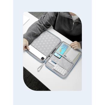 適用微軟Surface Go內膽包surface go4/3/2電腦包10.5英寸二合一平板筆記本收納包多功能手提包鍵盤滑鼠收納