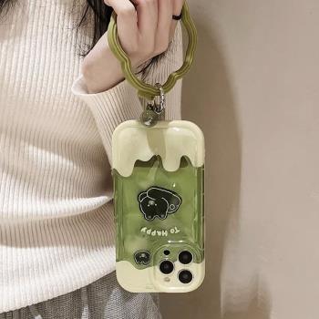 蘋果鈴鐺保護套矽膠卡通手機殼
